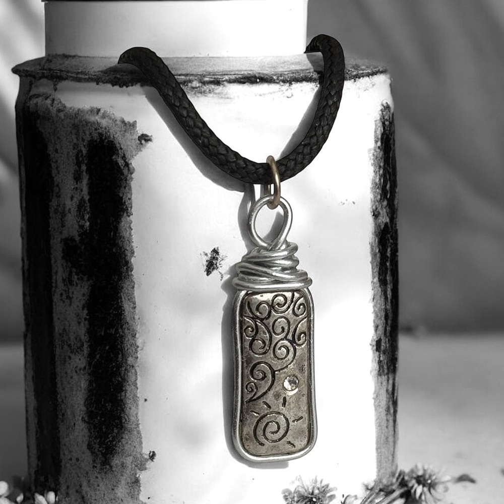5 For $25💫Small Alternative Silver Wiccan Pendant Necklace